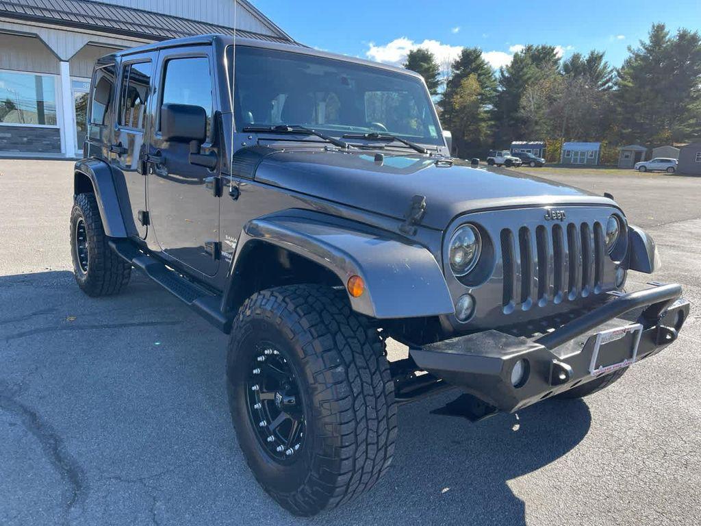 used 2014 Jeep Wrangler Unlimited car, priced at $15,450