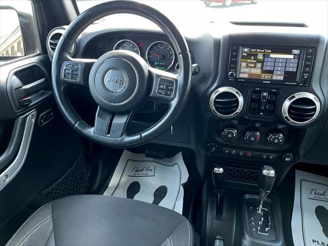 used 2016 Jeep Wrangler Unlimited car, priced at $18,700