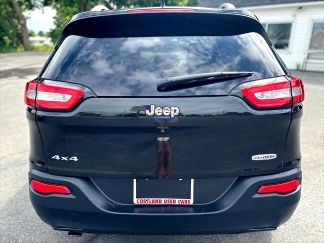 used 2015 Jeep Cherokee car, priced at $10,600
