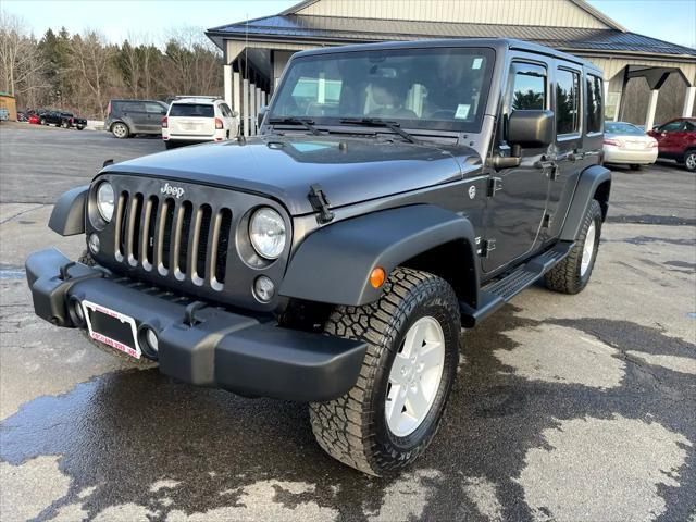 used 2017 Jeep Wrangler Unlimited car, priced at $18,300