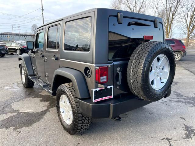 used 2017 Jeep Wrangler Unlimited car, priced at $18,300