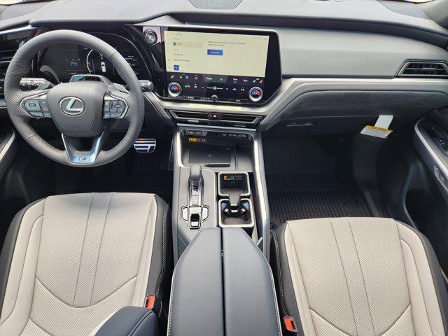 new 2025 Lexus TX 500h car, priced at $75,589