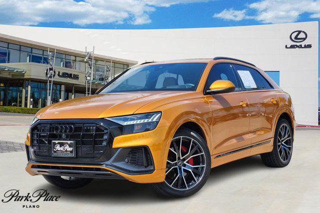 used 2023 Audi Q8 car, priced at $57,400