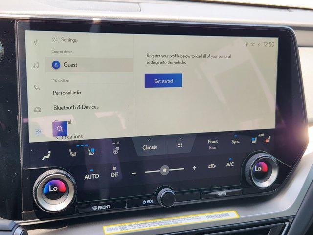 new 2025 Lexus TX 350 car