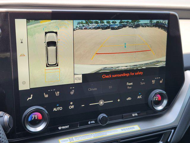 new 2025 Lexus TX 500h car, priced at $73,950