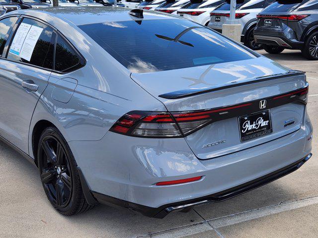 used 2024 Honda Accord Hybrid car, priced at $29,900