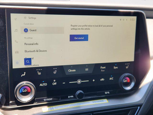 new 2025 Lexus TX 350 car, priced at $62,324