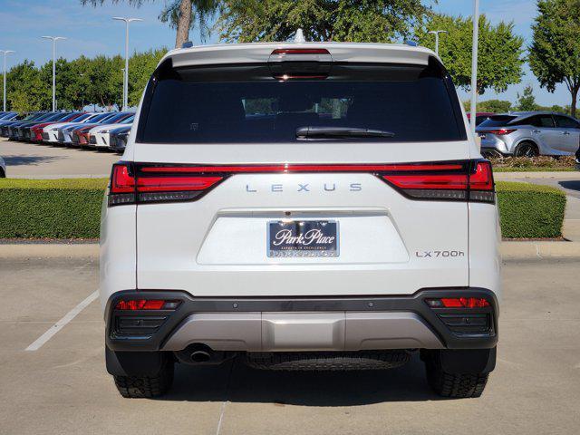new 2025 Lexus LX 700h car, priced at $119,384