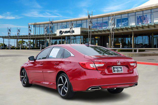 used 2021 Honda Accord car, priced at $23,400