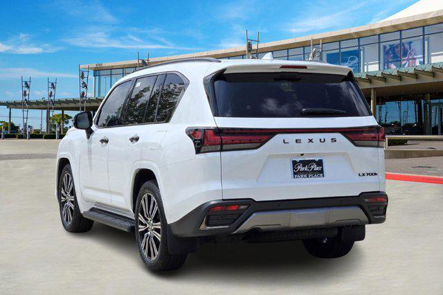 new 2025 Lexus LX 700h car, priced at $122,613
