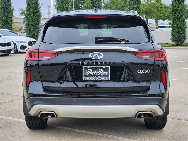 used 2022 INFINITI QX50 car, priced at $26,900