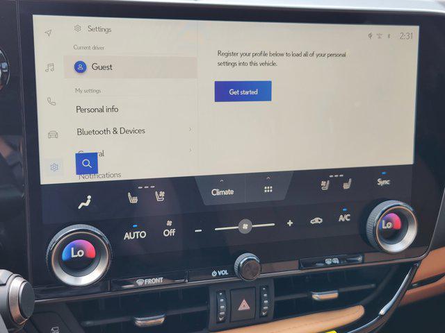 new 2026 Lexus NX 350 car, priced at $50,254