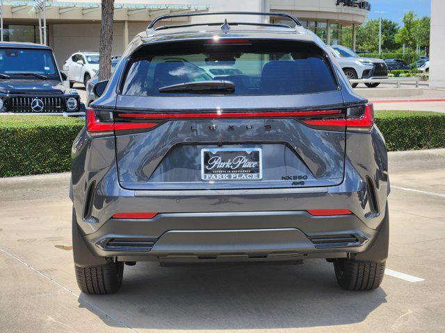 new 2025 Lexus NX 350 car, priced at $55,385
