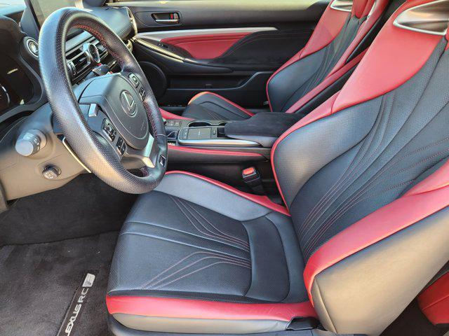 used 2023 Lexus RC F car, priced at $68,400