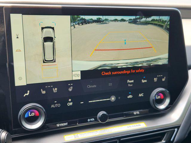 new 2025 Lexus TX 500h car, priced at $75,123