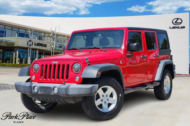 used 2016 Jeep Wrangler Unlimited car, priced at $17,900