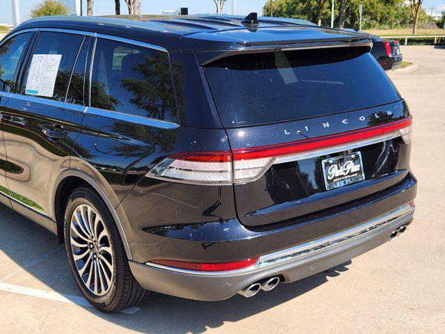 used 2021 Lincoln Aviator car, priced at $30,900