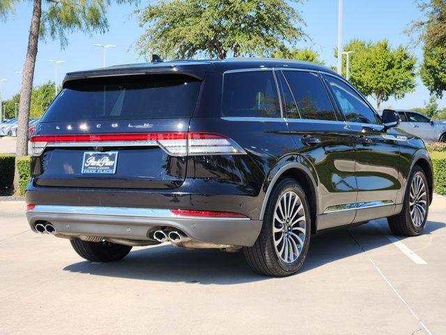 used 2021 Lincoln Aviator car, priced at $30,900