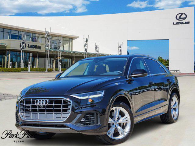 used 2021 Audi Q8 car, priced at $34,400