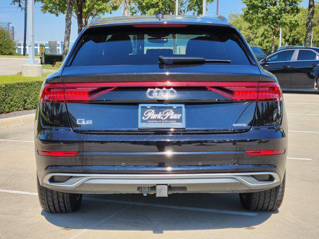used 2021 Audi Q8 car, priced at $34,400
