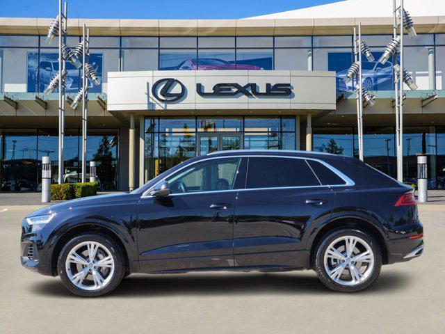 used 2021 Audi Q8 car, priced at $34,400