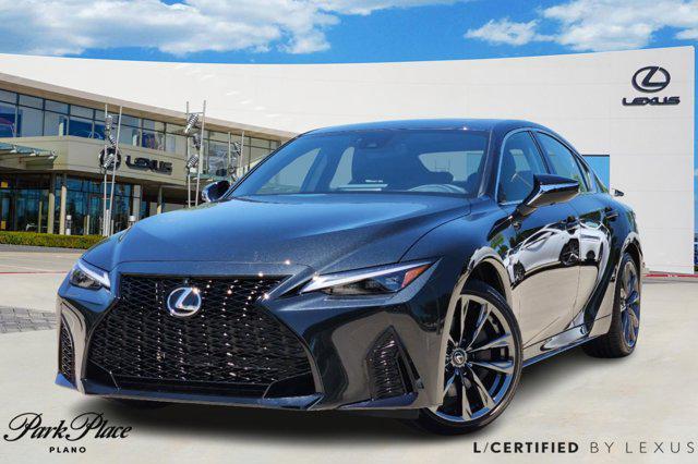 used 2024 Lexus IS 350 car, priced at $53,480