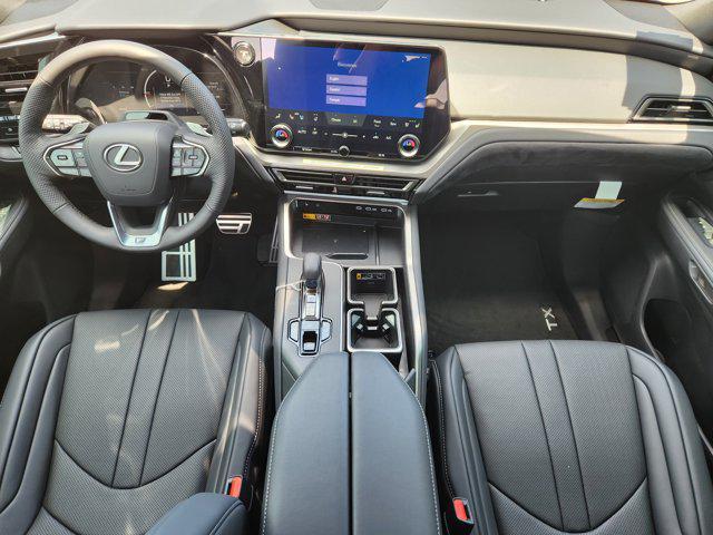 new 2025 Lexus TX 500h car, priced at $74,764