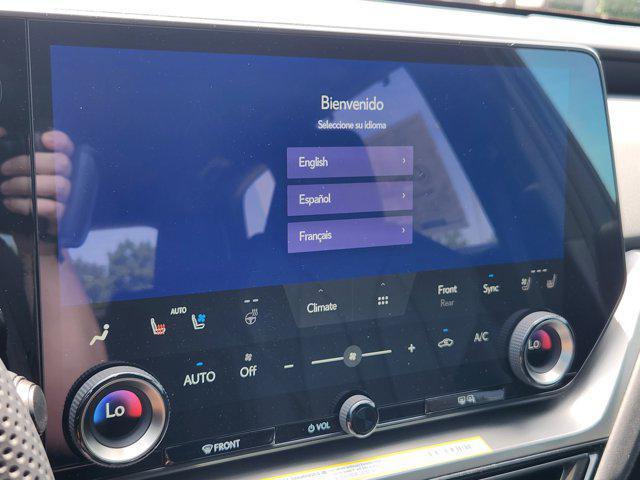 new 2025 Lexus TX 500h car, priced at $74,764