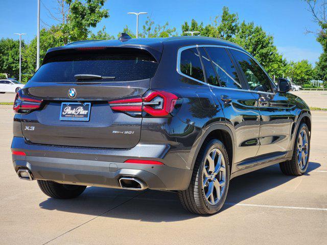 used 2022 BMW X3 car, priced at $28,900