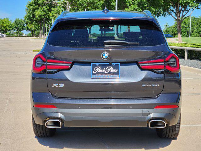 used 2022 BMW X3 car, priced at $28,900