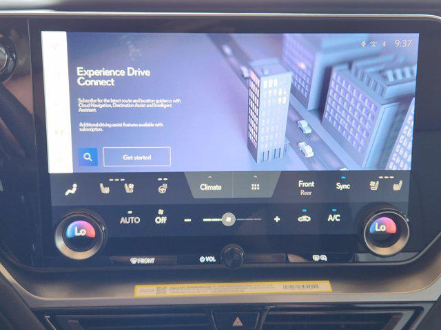 new 2025 Lexus TX 500h car, priced at $75,529