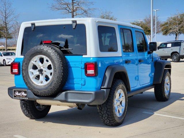 used 2021 Jeep Wrangler Unlimited car, priced at $28,400