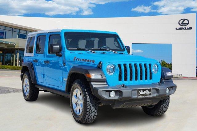 used 2021 Jeep Wrangler Unlimited car, priced at $28,400