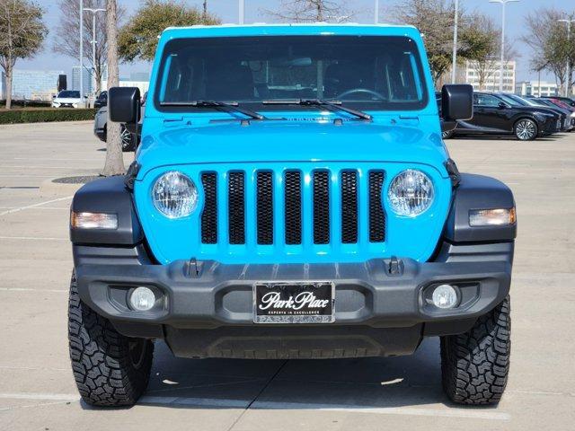 used 2021 Jeep Wrangler Unlimited car, priced at $28,400