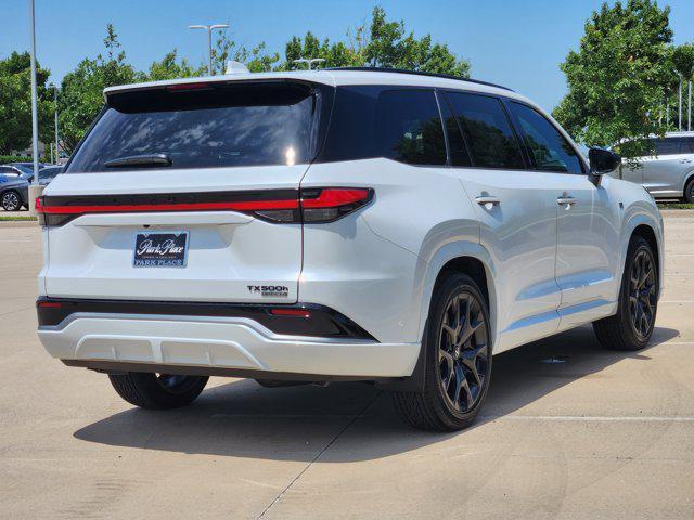 new 2025 Lexus TX 500h car, priced at $74,563