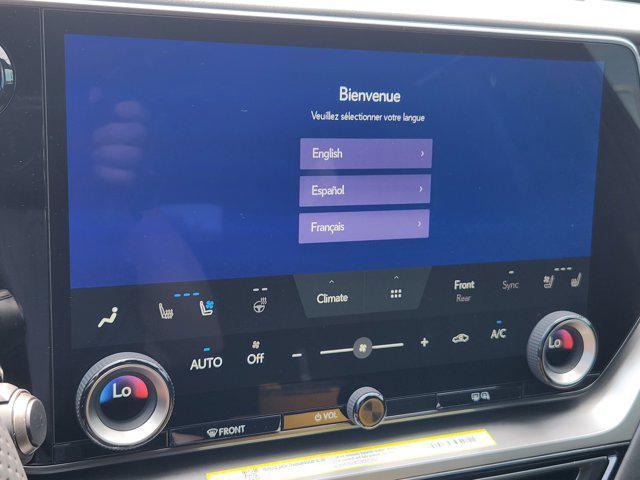 new 2025 Lexus TX 500h car, priced at $74,563