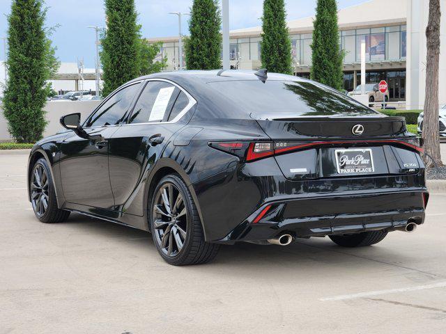 used 2021 Lexus IS 350 car, priced at $40,900
