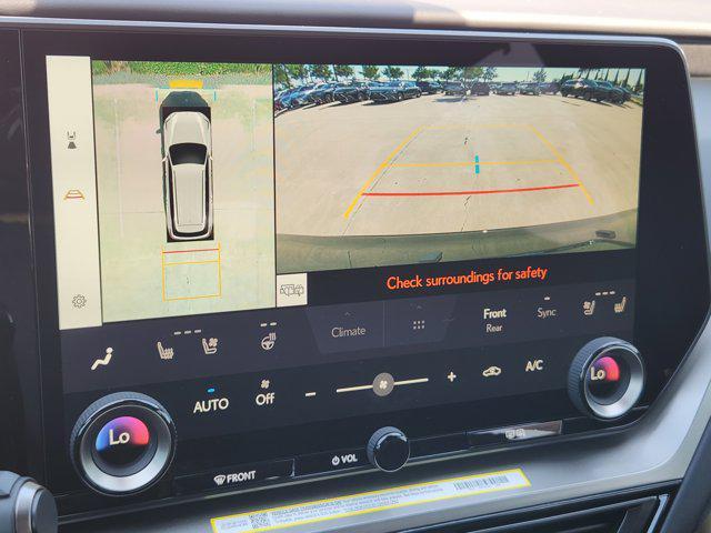 new 2025 Lexus TX 500h car, priced at $73,950