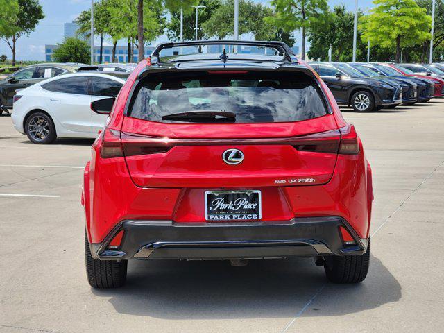 used 2024 Lexus UX 250h car, priced at $38,400