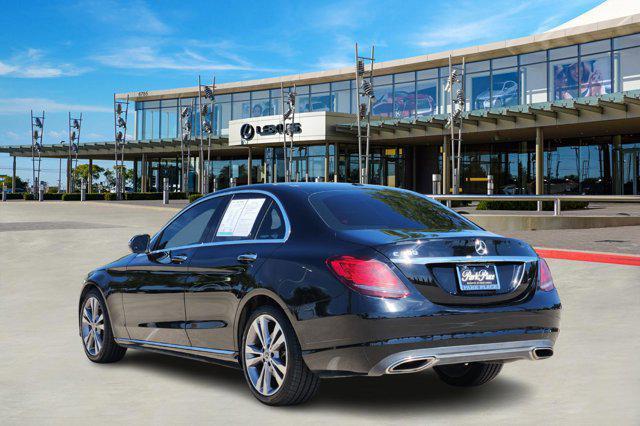 used 2019 Mercedes-Benz C-Class car, priced at $12,900