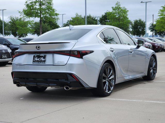used 2023 Lexus IS 350 car, priced at $42,600