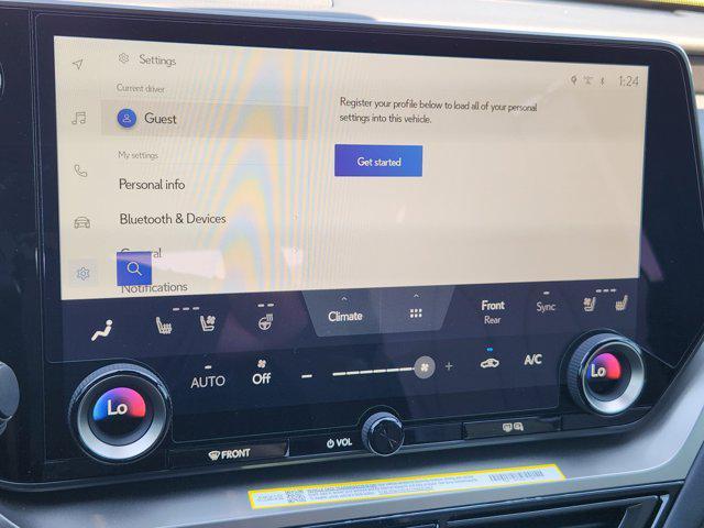 new 2026 Lexus TX 500h car, priced at $76,437