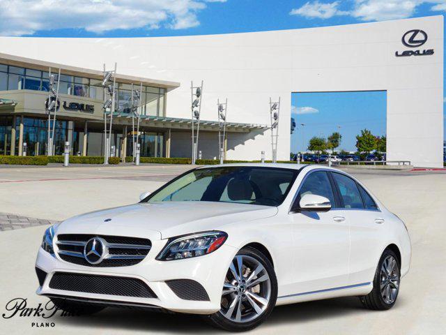 used 2021 Mercedes-Benz C-Class car, priced at $22,900