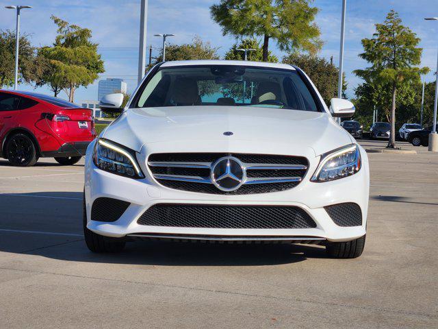 used 2021 Mercedes-Benz C-Class car, priced at $22,900