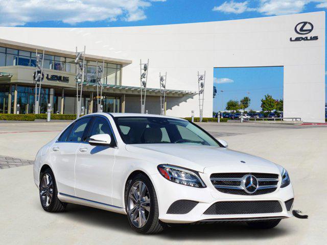 used 2021 Mercedes-Benz C-Class car, priced at $22,900