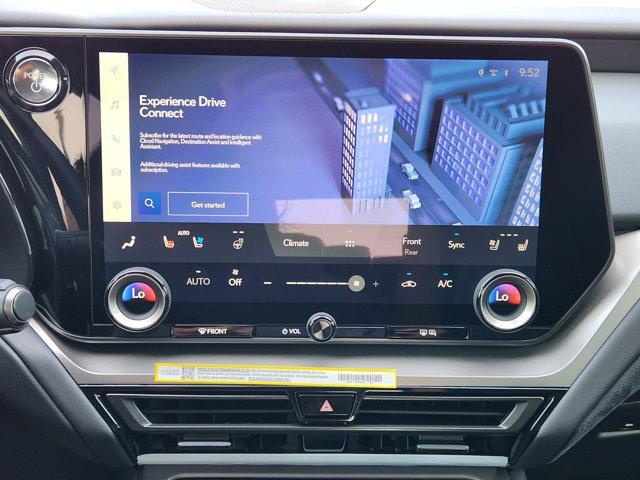 new 2025 Lexus TX 500h car, priced at $74,849