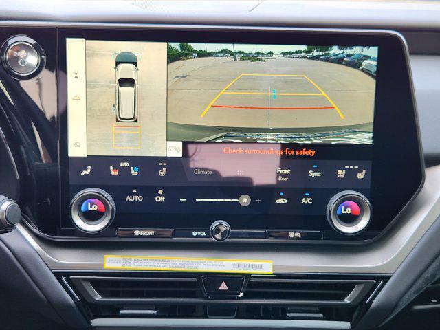 new 2025 Lexus TX 500h car, priced at $74,849