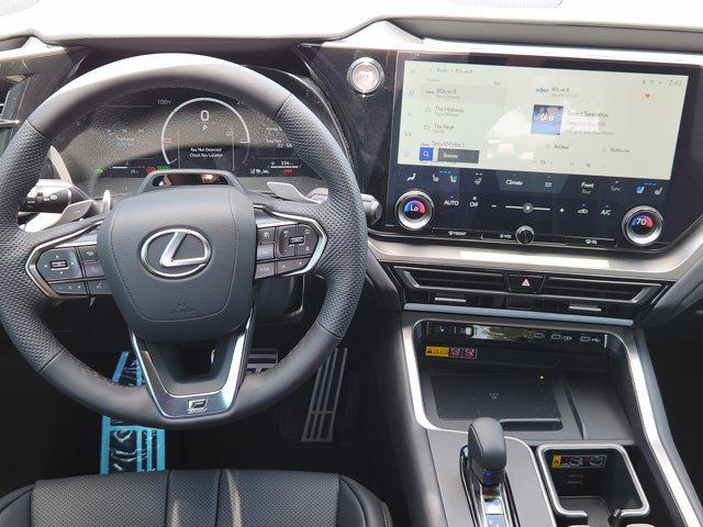 new 2025 Lexus TX 500h car, priced at $76,064