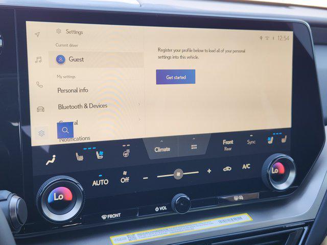 new 2026 Lexus TX 350 car, priced at $68,767