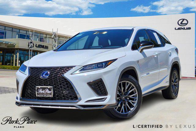 used 2021 Lexus RX 450h car, priced at $45,900